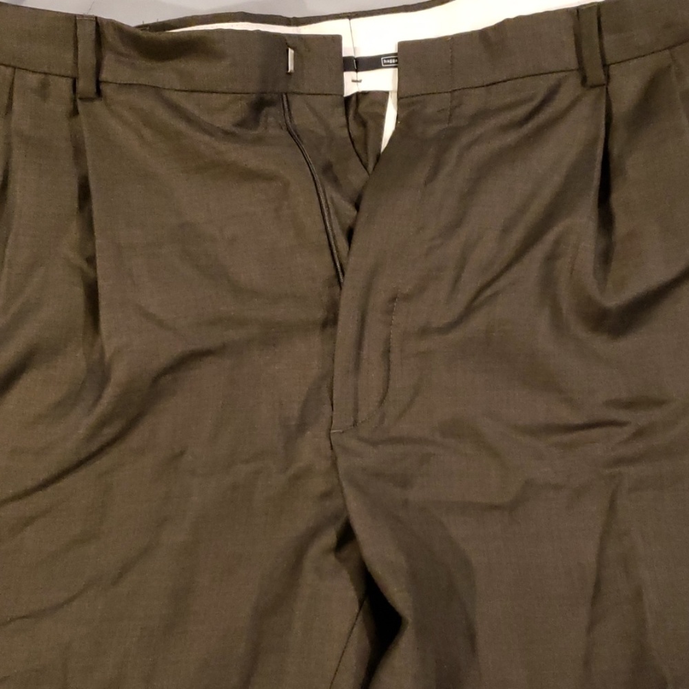 Haggar mens dress pants.  Dark green